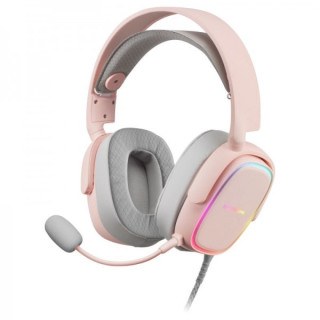 Mars Gaming MHAX Auriculares Gaming - Iluminacion RGB Flow - Drivers Hi-Fi 53mm - Microfono Extraible - Almohadillas AIR - Comp