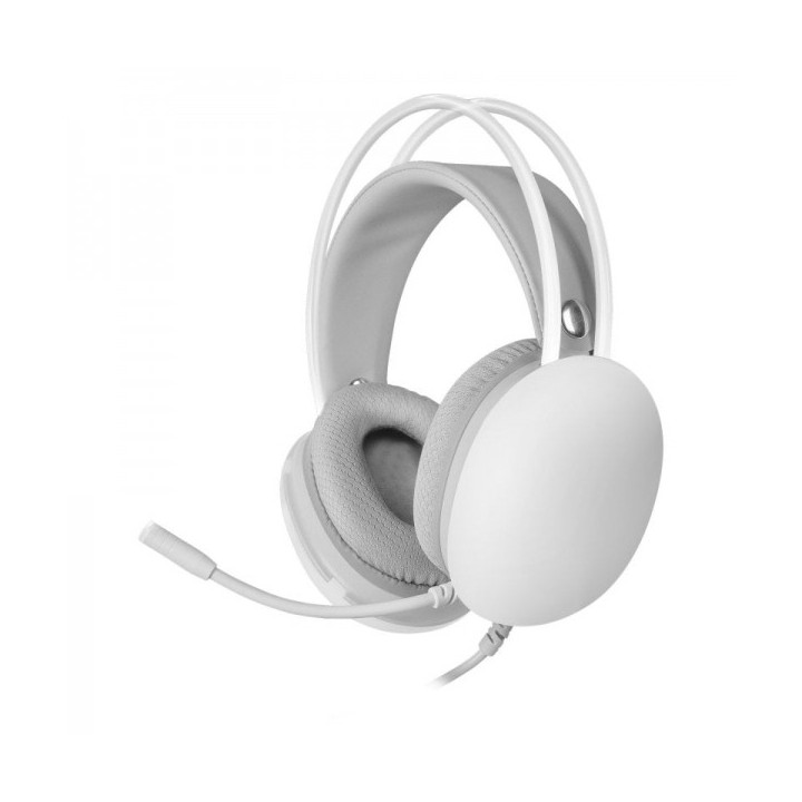 Mars Gaming MH-GLOW Auriculares Gaming - Iluminacion 360º CHROMA - Sonido Ultra-BASS 3D - Microfono con Cancelacion de Ruido -