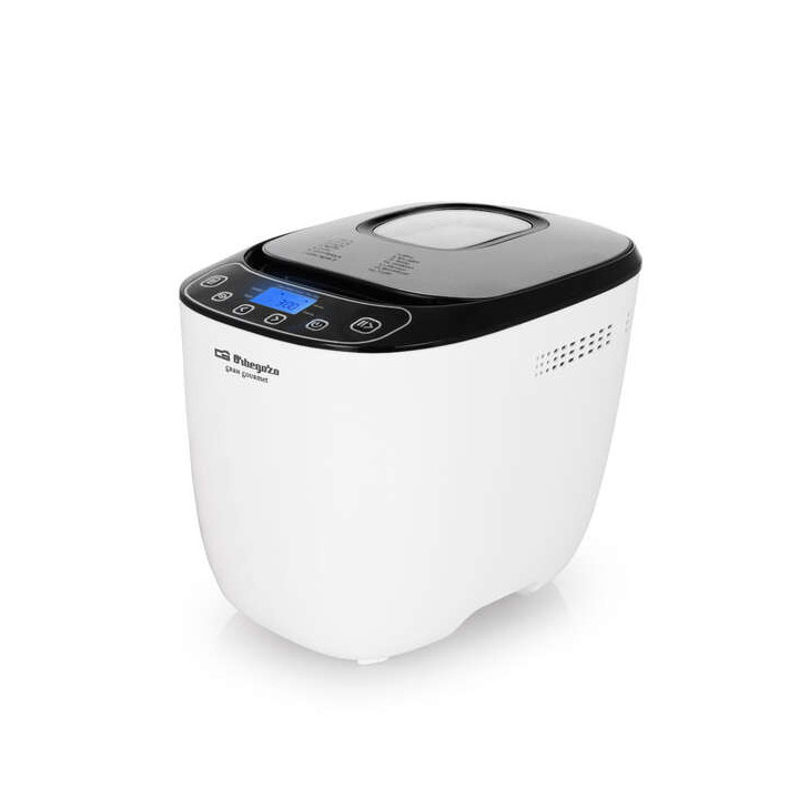 Orbegozo MHP 3500 Panificadora Automatica - Haz Pan Casero Facil y Rapido - Potencia 550W - 12 Programas de Coccion - Tamaño d