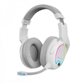 Mars Gaming MHW-100 Auriculares Inalambricos - Sonido Envolvente - Iluminacion ARGB - 40h de Bateria - Microfono ENC Extraible