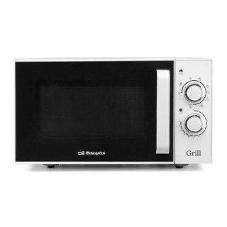 Orbegozo MIG 2531 Microondas de Acero Inoxidable Potencia de 900W - Grill de 1000W - Capacidad de 25L Funcion de Descongelacion