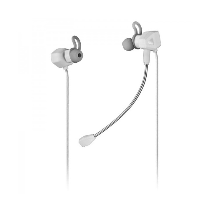 Mars Gaming MIHX Auriculares In-Ear - Tecnologia Dual Driver Haptic Sense - Sujecion Doble Silicona - Microfonos Anti-Ruido - C