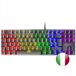 Mars Gaming MK80 Teclado Gaming Mecanico - TKL Compacto - Iluminacion RGB - Switches Antipolvo - Teclas Imborrables - Multiplat