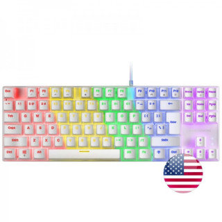 Mars Gaming MK80 Teclado Gaming Mecanico - Compacto TKL - Iluminacion RGB - Teclas Imborrables - Switches Antipolvo - Multiplat
