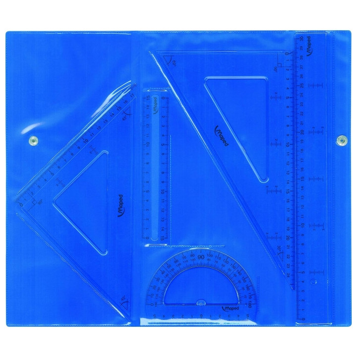 Maped Pack de Instrumentos de Dibujo - Regla de 30cm