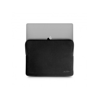 Urban Factory Memoree Funda para Portatil hasta 14" - Espuma Viscoelastica - Compatible con Macbook Pro 14 - Color Negro