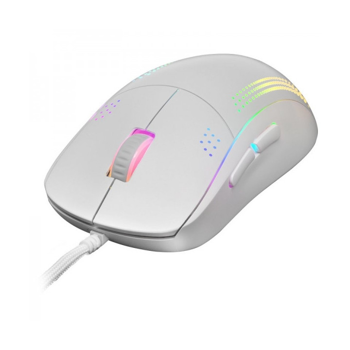 Mars Gaming MMPRO Raton Profesional - Ambidiestro - Sensor PixArt 3335PRO 32K DPI - Switches KAILH - Iluminacion RGB Chroma - C