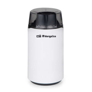 Orbegozo MO 3200 Molinillo de Cafe - Potencia de 200W para Molienda Fina - Cuchilla de Acero Inoxidable Duradera - Diseño Comp