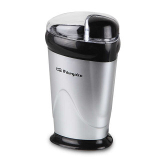 Orbegozo MO 3250 Molinillo de Cafe Multifuncional - Cuchilla de Acero Inoxidable - Potencia de 150W - Boton de Seguridad - Dise