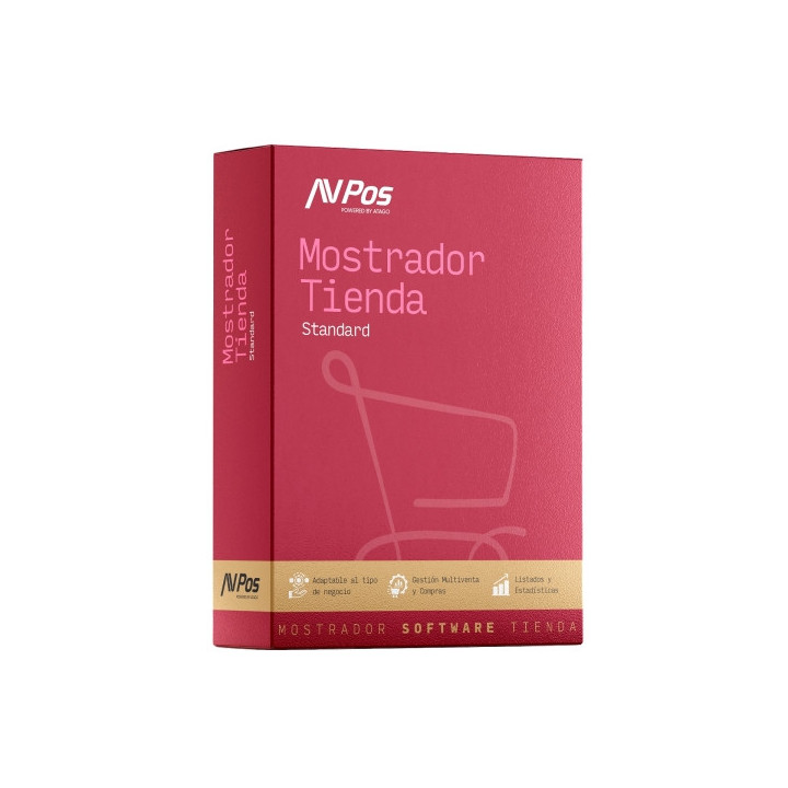 AVPos Licencia Mostrador/Tienda Version Standard - Licencia Electronica