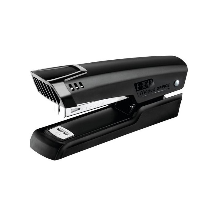 Maped Essentials Half Strip Grapadora de Sobremesa - Hasta 20 Hojas a la vez - Admite Grapas 22/6 24/6 26/6 - Grapado Cerrado -