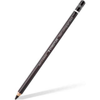 Staedtler Mars Lumograph Black Artist Pencil 100B Lapiz de Grafito - Mina 8B - Resistencia a la Rotura - Madera de Bosques Sost