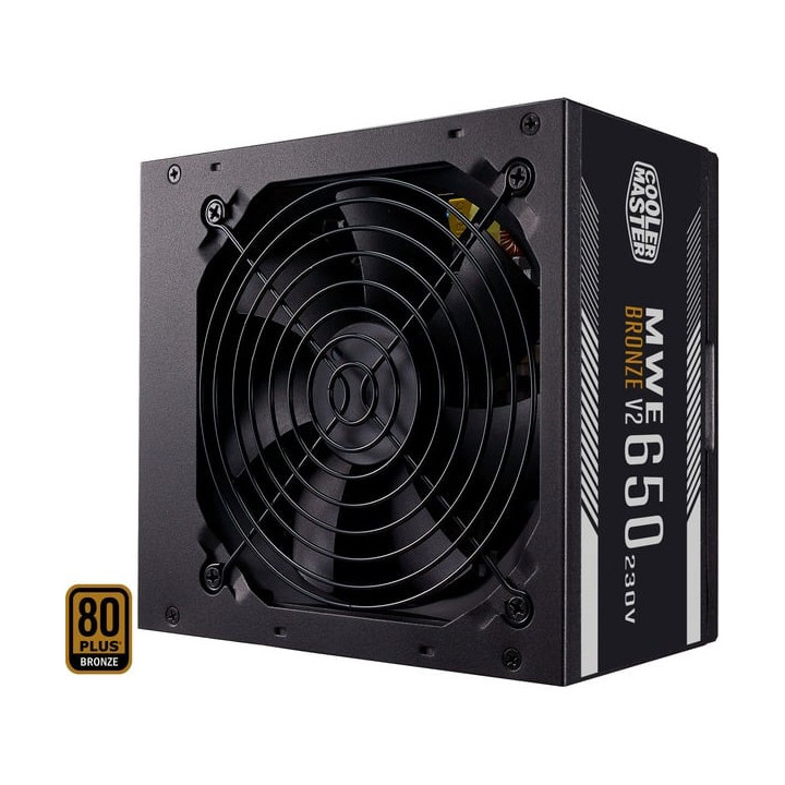 Cooler Master Fuente de Alimentacion 80 Plus Gold 650W ATX 3.1 - PFC Activo - Ventilador 120mm