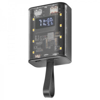 Mars Gaming MPK-10K Power Bank - 10000mAh - Carga Rapida QC3.0 & PD3.0 - Linterna LED - Pantalla de Bateria - Carga Triple Simu