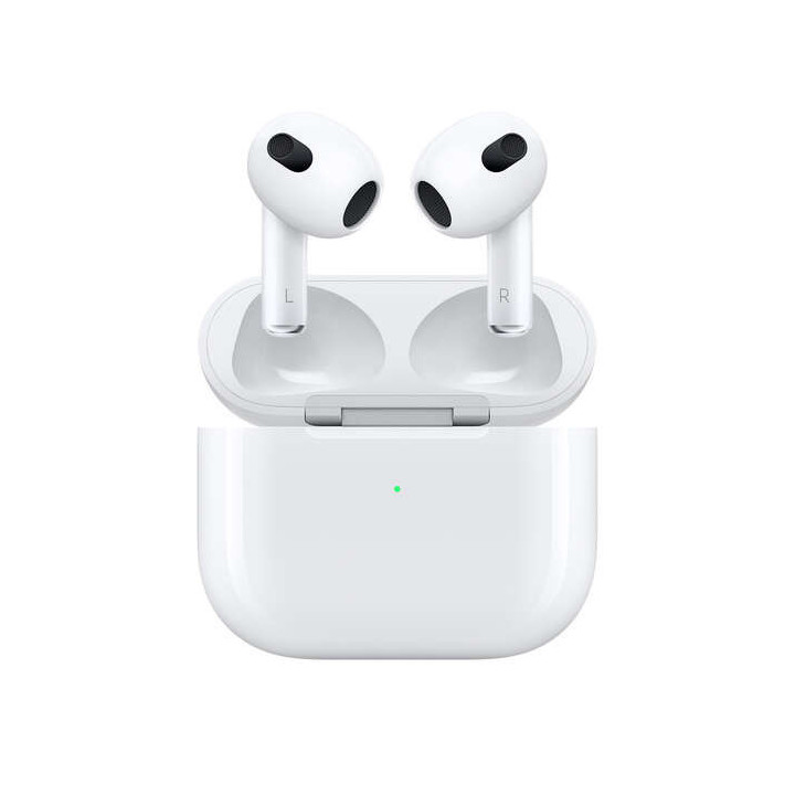 Apple AirPods 3ª Gen Auriculares Inalambricos Bluetooth 5.0 - 2 Microfonos - Control de Sensor de Presion - Autonomia hasta 6h