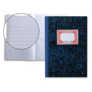 Miquel Rius Cuaderno Cartone Rayado Horizontal Tamaño Folio Natural 100 Hojas sin Numerar - Cubiertas de Carton Contracolado -
