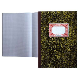 Miquel Rius Cuaderno Cartone Cuadricula 4mm Tamaño Folio Natural 100 Hojas sin Numerar - Cubiertas de Carton Contracolado - Lo