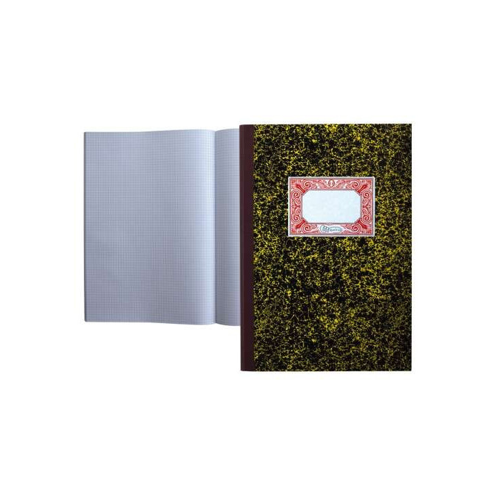 Miquel Rius Cuaderno Cartone Cuadricula 4mm Tamaño Folio Natural 100 Hojas sin Numerar - Cubiertas de Carton Contracolado - Lo