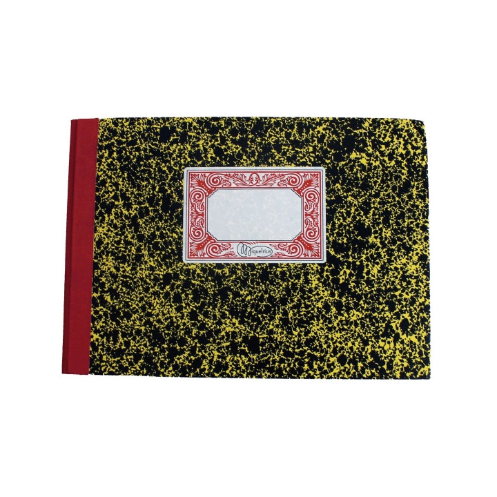 Miquel Rius Cuaderno Cartone Caja (M.D.D.H.) - Tamaño 4º Apaisado 210x150mm - 100 Hojas Foliado 70 g/m² - Papel Extra Opaco