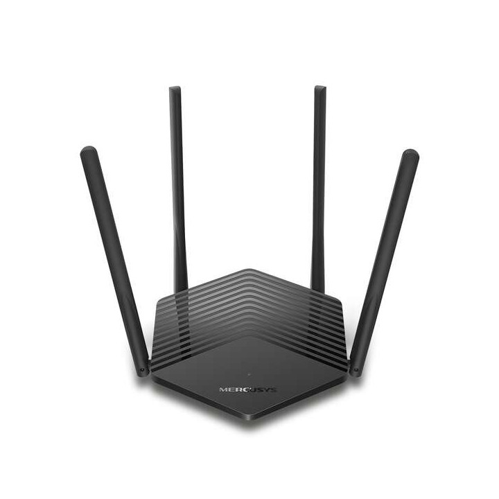 Mercusys MR60X Router Inalambrico WiFi 6 Doble Banda - 3 Puertos 10/100/1000Mbps - 4 Antenas 5dBi