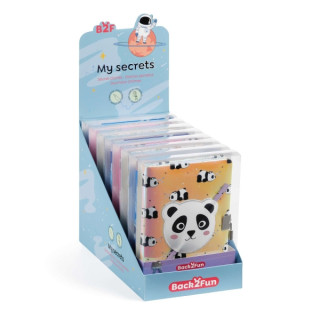 Miquel Rius Back2Fun Expositor con 9 Diarios Secretos Holograficos - 3 de cada Modelo Unicornio