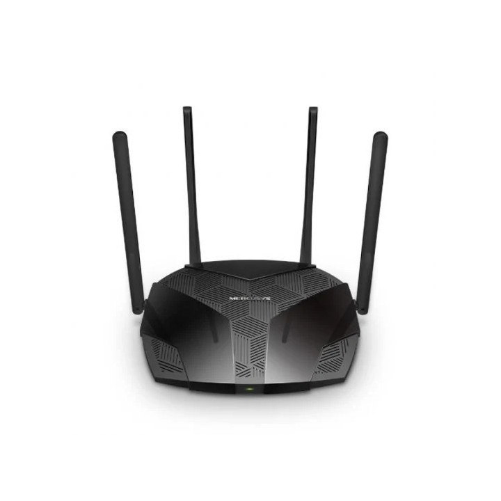 Mercusys Router WiFi 6 Doble Banda AX3000 - 4 Puertos 10/100/1000Mbps - 4 Antenas 5dBi - OFDMA