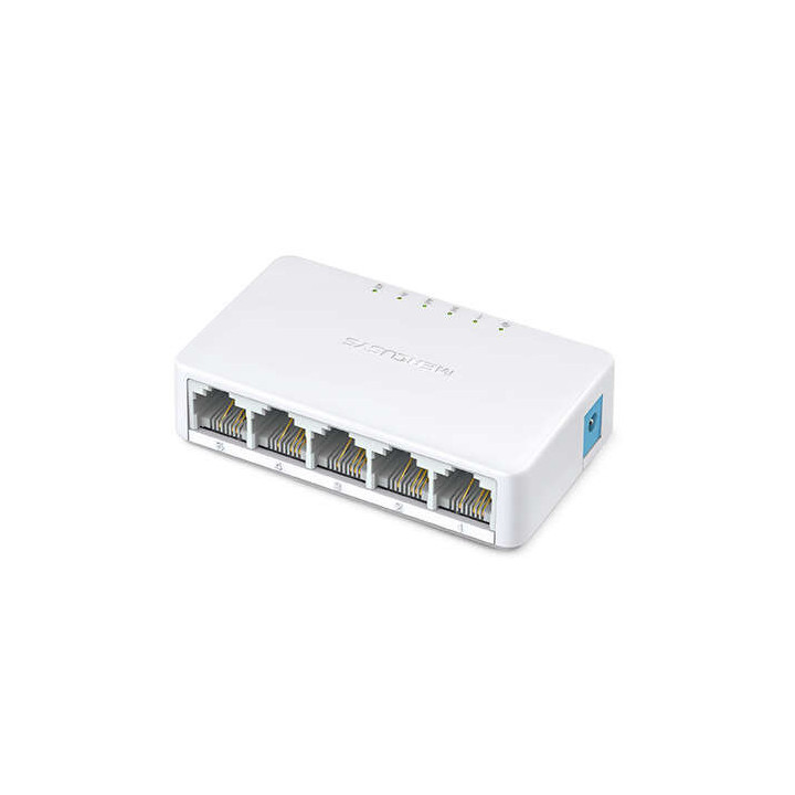 Mercusys Switch 5 Puertos RJ45 10/100 Mbps