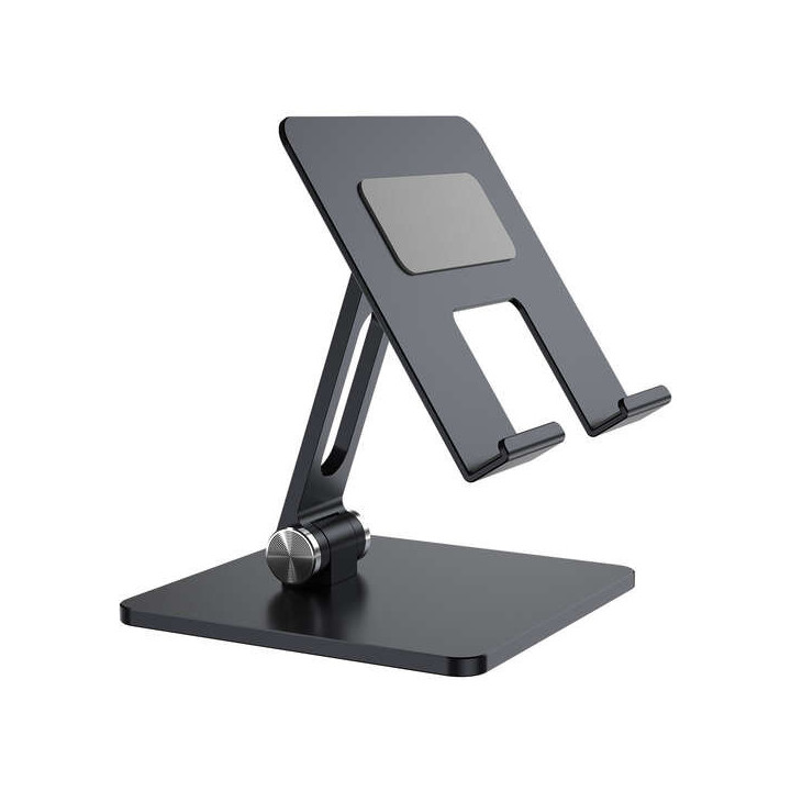 Aisens Soporte de Sobremesa Tamaño XXL Ajustable (2 Pivotes) para Movil / Tablet - Color Gris