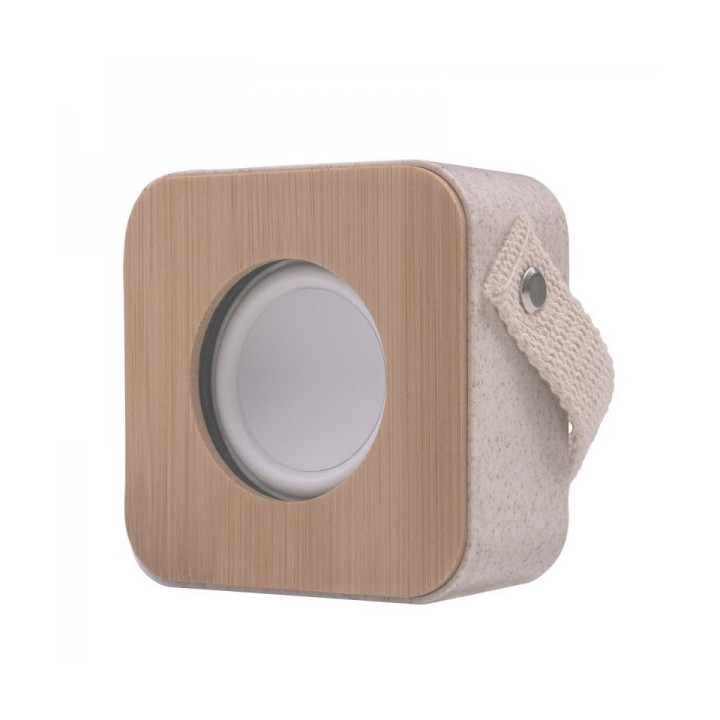 Mars Gaming MS-ECO Altavoz Bluetooth Ecologico - Materiales Sostenibles - Sonido Alta Fidelidad - Bluetooth 5.1 - Autonomia 5h