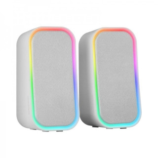 Mars Gaming MS-OM Altavoces - Sonido 20W - Chipset DSP - Iluminacion RGB - Bluetooth 5.3 - AUX-IN - Control Intuitivo - Compati