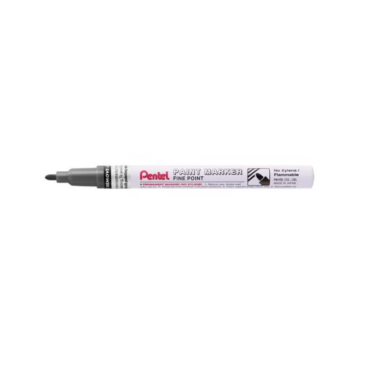 Pentel Paint Marker Marcador de Pintura - Punta Fina 2.9mm - Permanente en todas las Superficies - Resistente a Luz y Agua - Cu