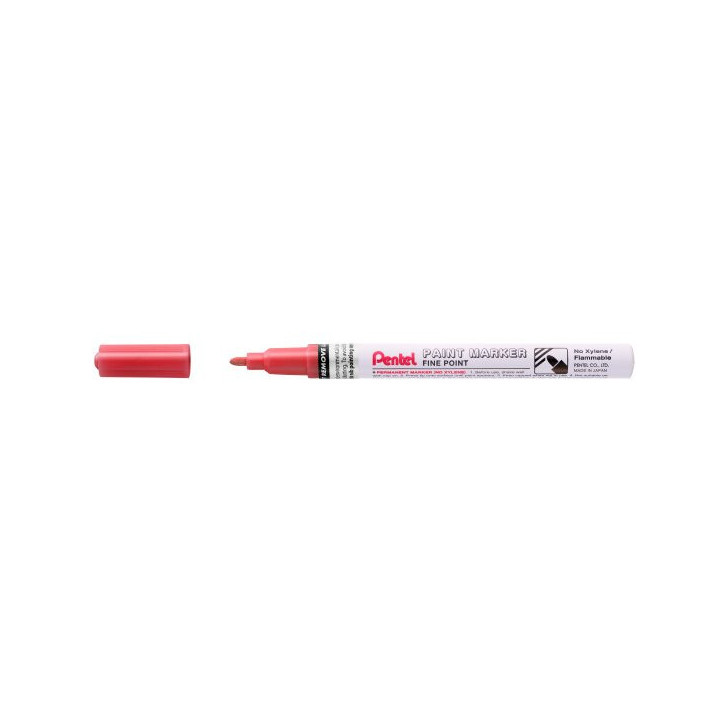 Pentel Paint Marker Marcador de Pintura - Punta Fina 2.9mm - Permanente en todas las Superficies - Resistente a Luz y Agua - Cu