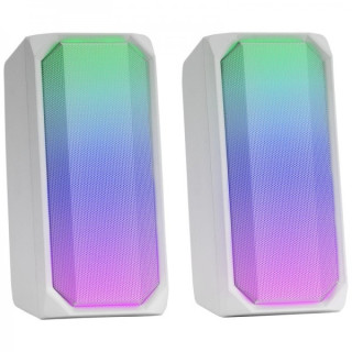 Mars Gaming MSRGB Altavoces Gaming - 15W Potencia - RGB FULL MESH - Bluetooth 5.0 - DSP Sonido Multi-nivel - Caja de Control Ta