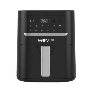 Muvip Freidora Aire Caliente 4.5L 1600W Pantalla Tactil - 10 Programas Preestablecidos - Cocina con 80% Menos Grasa - Olla Anti