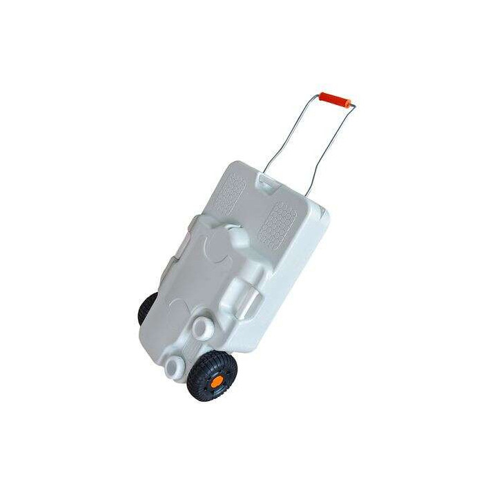 Muvip Carro Portatil para Acampadas - Material de Polietileno de Alta Calidad - Capacidad de 30 Litros - Compatible con Inodoro