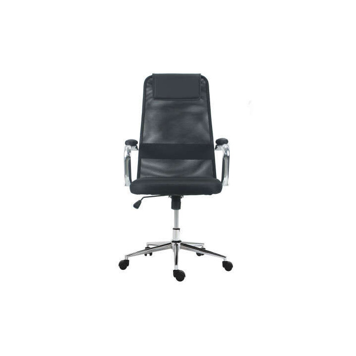 Muvip OF2000 Silla de Oficina - Altura Regulable con Elevacion a Gas - Soporte Lumbar - Asiento Acolchado - Base Giratoria de A