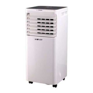 Muvip Aire Acondicionado Portatil 2.250 Frigorias 980W - Pantalla LED - Botonera Tactil - Control Remoto - Funciones de Climati