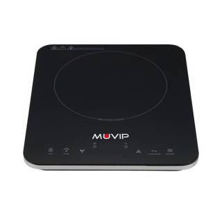 Muvip Cocina de Induccion 2000W - 10 Niveles de Potencia - Temporizador - Control contra el Sobrecalentamiento - Bloqueo Infant