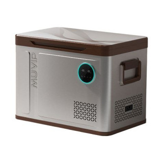 Muvip Nevera Compresor Portatil 41 Litros - Temperatura entre -20º/+20º - 60W - Doble Zona - Asas de Transporte - Compresor s