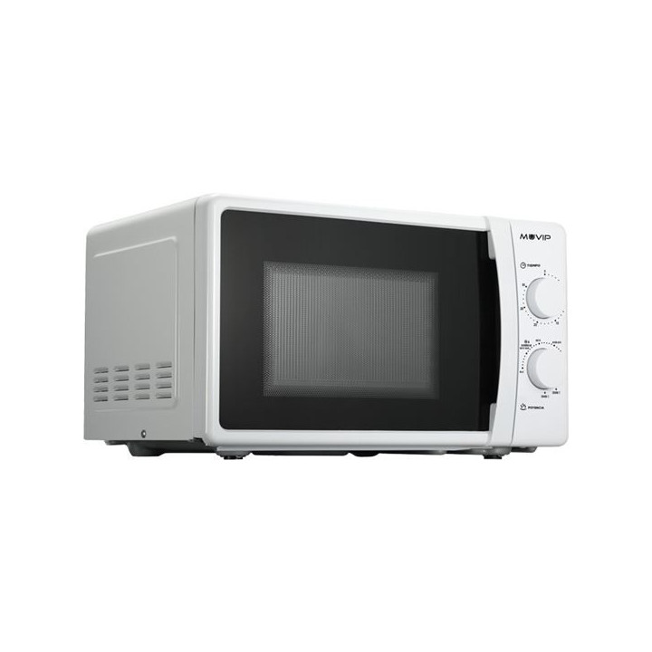 Muvip Microondas - Capacidad 20L - Potencia 700W - Grill 800W - 5 Niveles de Potencia - Temporizador 30min - Descongelacion - C
