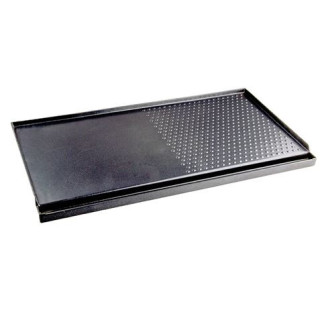 Muvip Plancha De Asar para Cocina Portatil - Zona Recoge Grasa - Bordes Antisalpicaduras - Revestimiento Antiadherente - Ideal