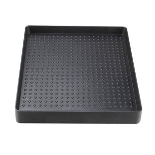 Muvip Plancha De Asar para Cocina Portatil - Zona Recoge Grasa - Bordes Antisalpicaduras - Revestimiento Antiadherente - Ideal