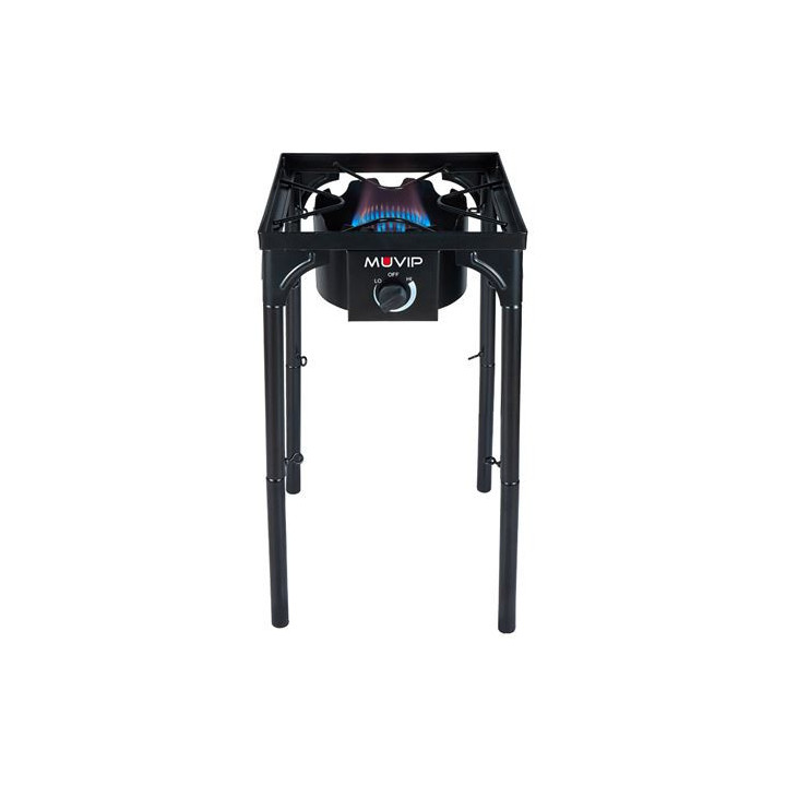 Muvip MV0633 Fogon de Gas Alta Potencia - Quemador de Hierro Fundido - Potencia 4