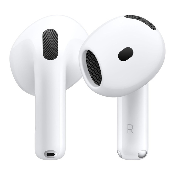 Apple AirPods 4ª Gen Auriculares Inalambricos - Cancelacion Activa de Ruido - Estuche de Carga - USB-C - Color Blanco