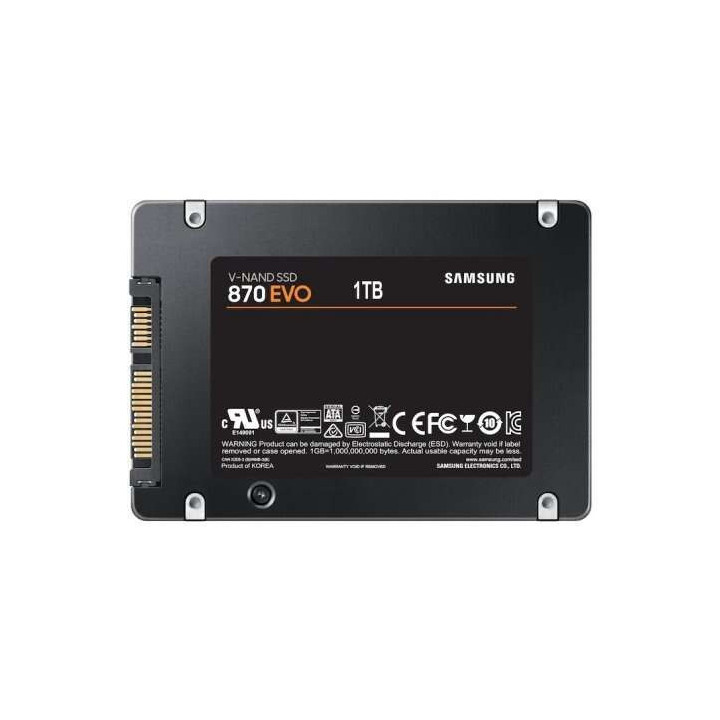 Samsung 870 EVO Disco Duro Solido SSD 1TB 2.5" SATA3