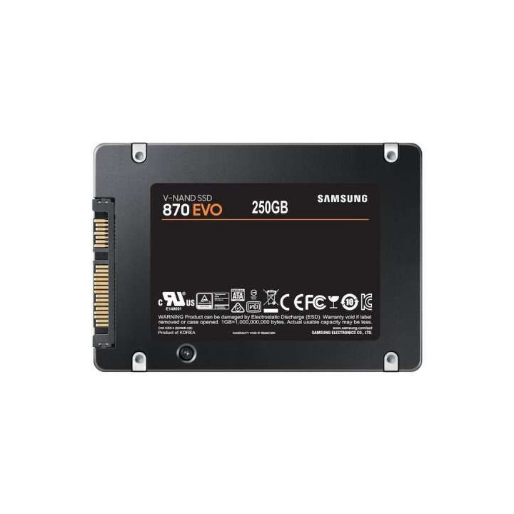 Samsung 870 EVO Disco Duro Solido SSD 250GB 2.5" SATA3