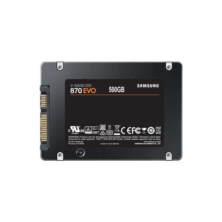 Samsung 870 EVO Disco Duro Solido SSD 500GB 2.5" SATA3