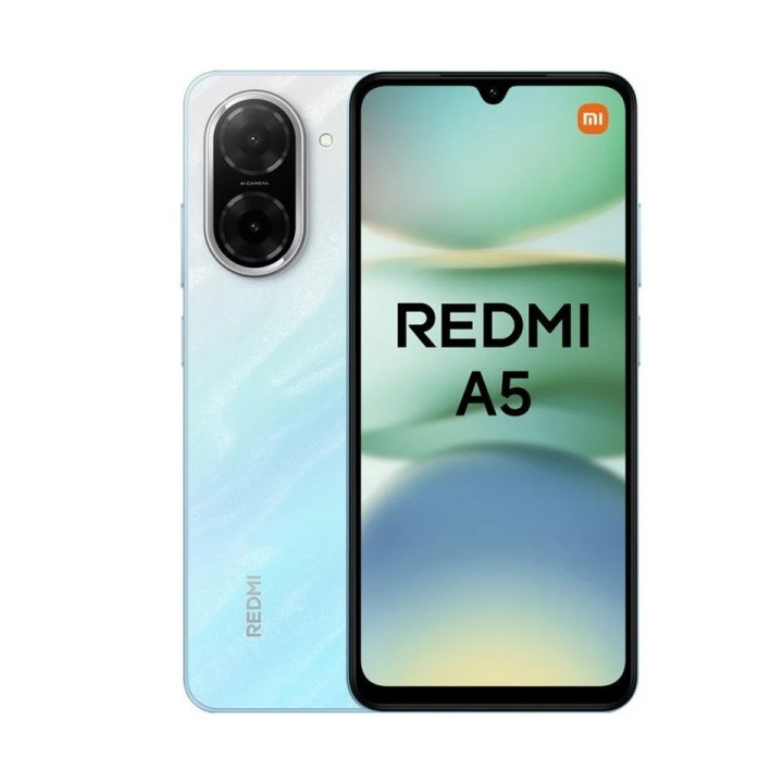 Xiaomi Redmi A5 Smartphone Pantalla 6.88" - 3GB - 64GB - Camara Principal 32MP - Bateria 5200mAh - Color Azul