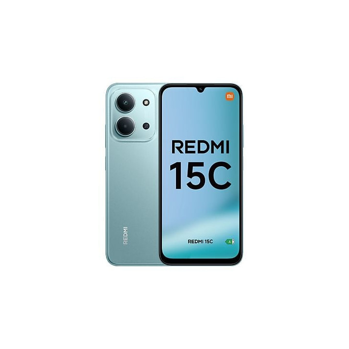 Xiaomi Redmi 15C Smartphone Pantalla 6.9" - 4GB - 128GB - Camara Principal 50MP - Bateria 6000mAh - Color Verde