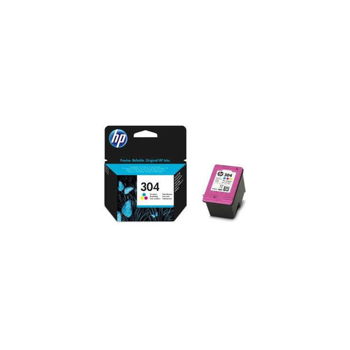 HP 304 Color Cartucho de Tinta Original - N9K05AE
